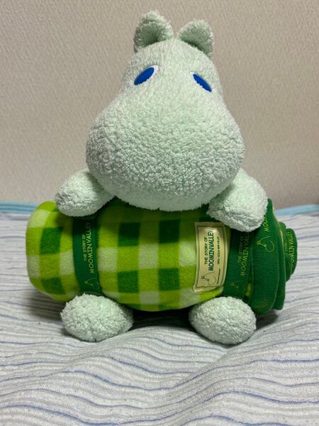 ムーミンぬいぐるみ&ブランケット 江崎グリコ レア懸賞品 ムーミン