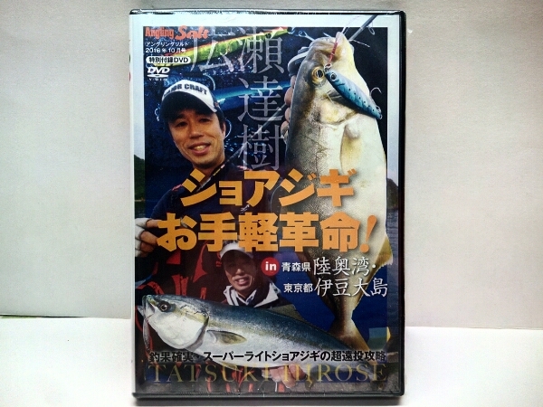 新品◆◆DVDショアジギお手軽革命!青森県(陸奥湾) 東京都(伊豆大島)◆◆青物☆釣果確実・スーパーライトショアジギングの超遠投攻略!