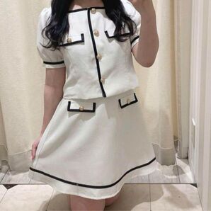 evelyn ツイードセットアップ