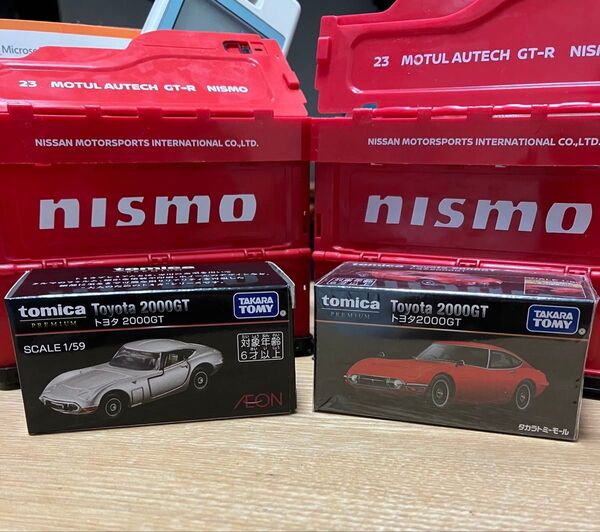 トミカプレミアム トヨタ 2000GT 2台 AEON タカラトミーモール
