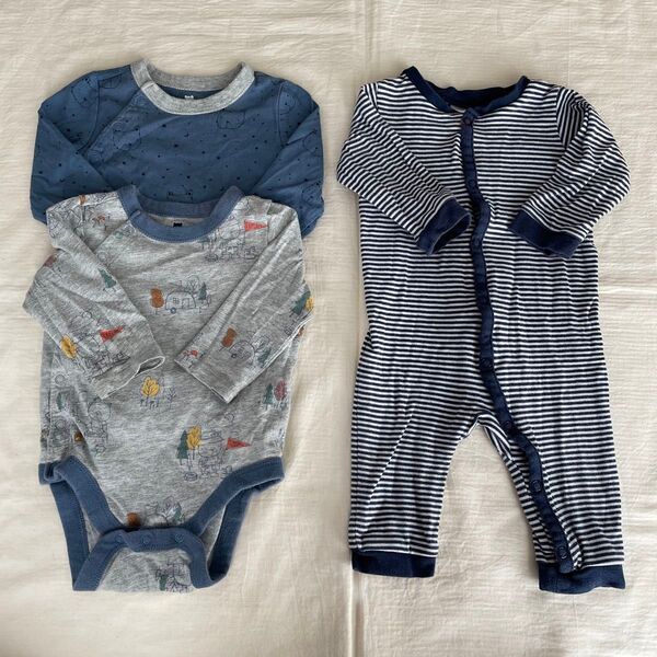 BABY GAP 長袖ロンパース 2着+おまけ