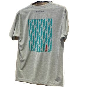 【新品】【未開封】【限定】montbell 利尻島 コラボTシャツ WIC Tシャツ 男子兼用 Sサイズ 利尻山 利尻昆布