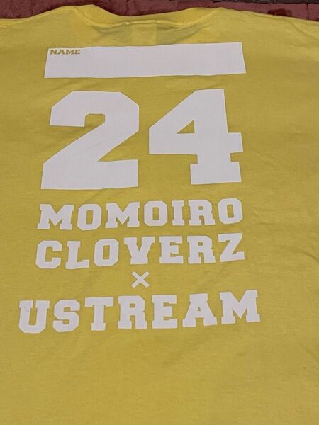 ももいろクローバーZ USTREAM コラボ Tシャツ XL