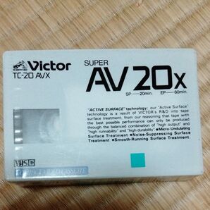 未使用 Victor ビクター SUPER AV 20 TC-20AV VHSC ビデオカセット
