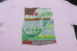 YTS38東洋Mジョンセバーソン ビッグ ウェンズデーBIG WEDNESDAY半袖TシャツUSA製SUN SURFサンサーフJohn Seversonサーフィン映画