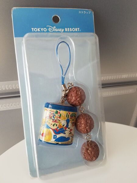 未使用品 東京ディズニー チョコクランチ ストラップ ドナルド