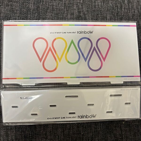 WEST. rainbow アクスタ ミニーズWEST 土台のみ 未使用品 ジャニーズWEST