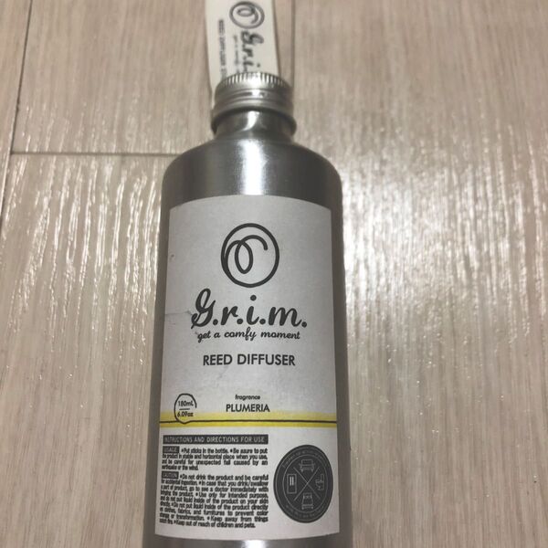 ノルコーポレーション リードディフューザー g.r.i.m プルメリア 180ml OA-GRM-4-3