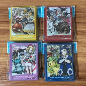 特価!! HISUI DAYS 4種セット カイ セキ ウォロ 主人公 グレイシア デッキスリーブ ポケモンカードゲーム