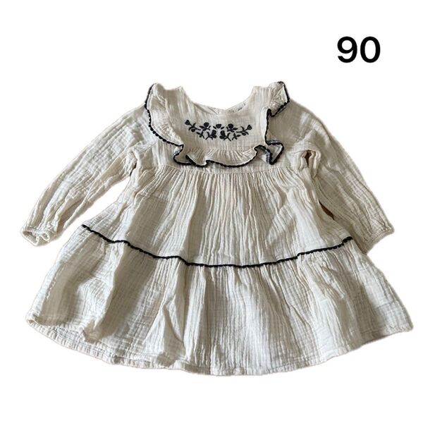 H&M 2T 90サイズ ワンピース
