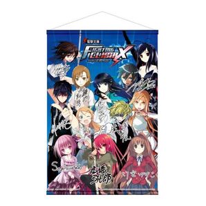 セガラッキーくじ 電撃文庫 FIGHTING CLIMAX A賞 作家サイン入り特製タペストリー