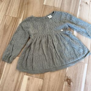 ニット チュニック トップス 子供服 *90