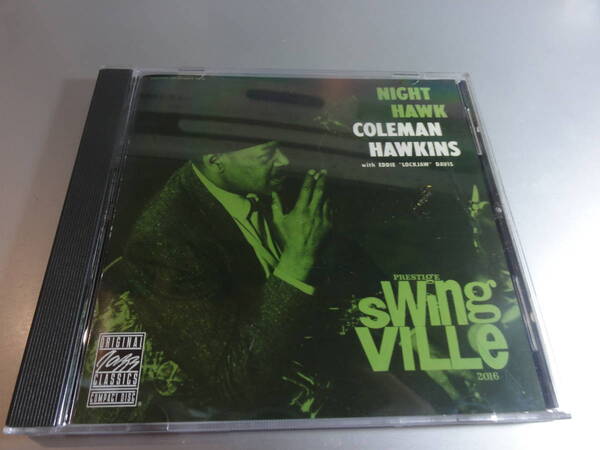 NIGHT HAWK COLEMAN HAWKINS コールマン・ホーキンス FRESTIGE SWING VIILLE 2016