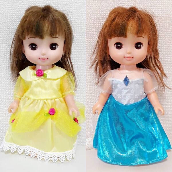 メルちゃん ソランちゃん 服 2点セット プリンセス なりきり ドレス