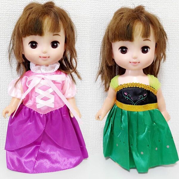 メルちゃん ソランちゃん 服 2点セット プリンセス なりきり ドレス