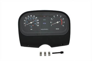 39-0398 Harley Davidson original, Speed & tachometer console kit ( kilo display ) 1981-84 touring model ( stock equipped )