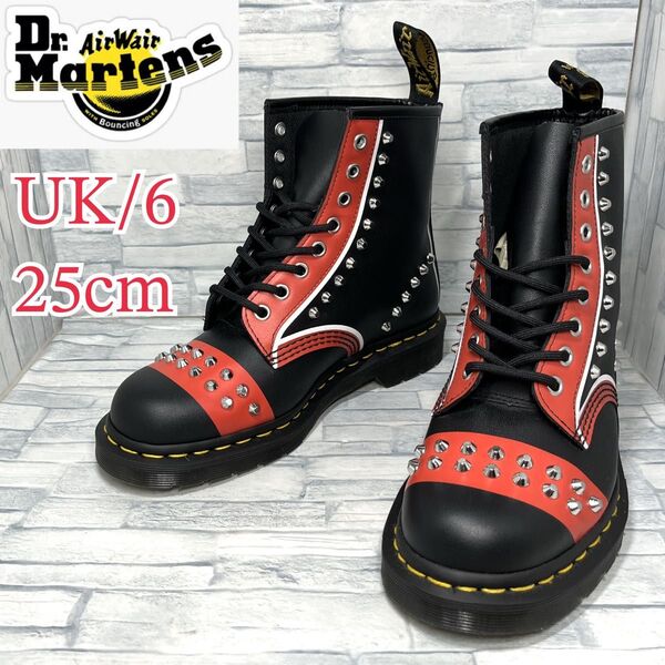 【新品】ドクターマーチン 1460 STUD 8ホールブーツ UK6/25cm