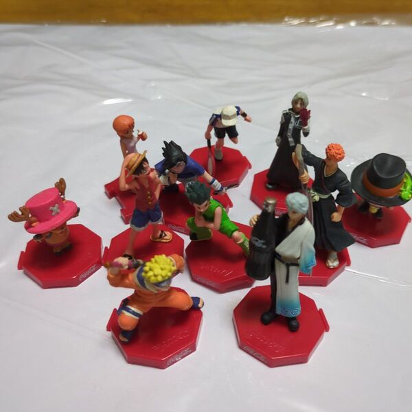 コカコーラ ジャンプフェスタコラボ商品 2005年10体+1体 フィギュア