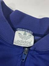 古着 17267 L トラック ジャケット ジャージ USA コットン ビンテージ オリジナル vintage 60 70 80 90 スポーツ adidas アディダス_画像3