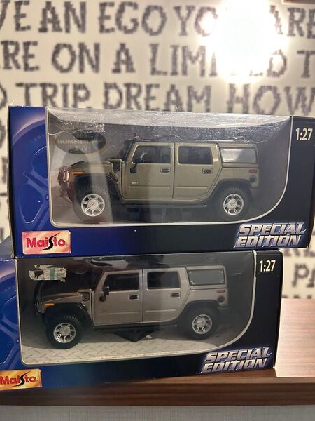 SPECIAL EDITION スペシャルエディション ハマーH2 2台セット