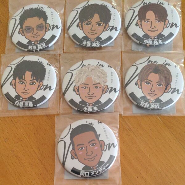 GENERATIONS from EXILE TRIBE 缶バッチ