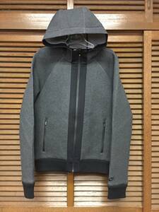 made in ITALY Nike White Label NSW Full Zip Hoody グレー/黒 M USED ホワイトレーベル