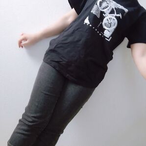 7分丈パンツ ウエストゴムタイプ ストレッチ有り デニムのパンツ デニムパンツ スキニー