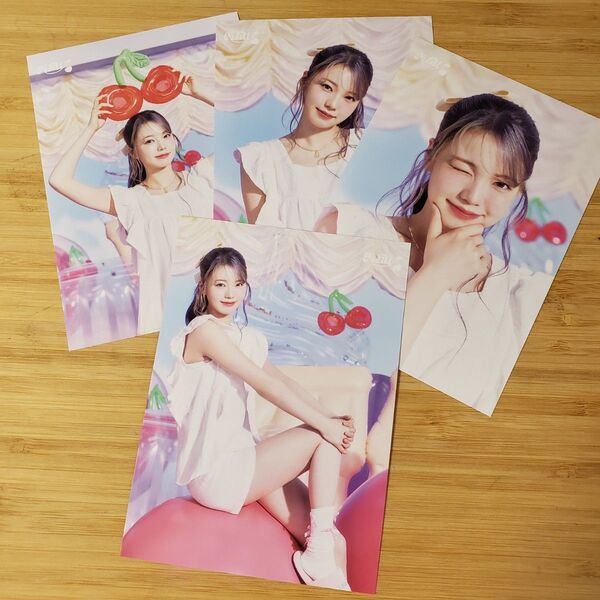 NiziU アヤカ ラントレ JYP POPUPSTORE2024 4枚セット