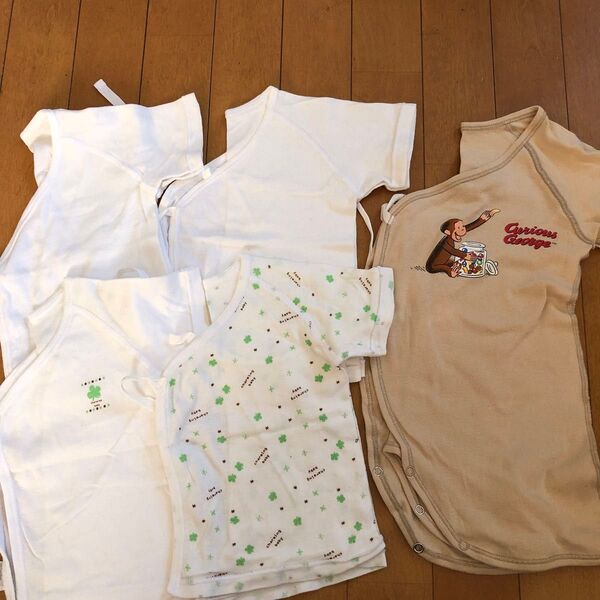 ベビー 肌着 5点まとめ売り 50〜60cm