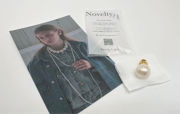 seadsmara シーズマーラ パールブローチ Pearl brooch