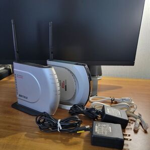 無線LANルーター WHR-HP-G/E 子機付属