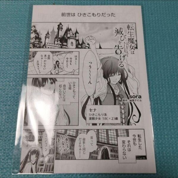 転生魔女は滅びを告げる 特典漫画