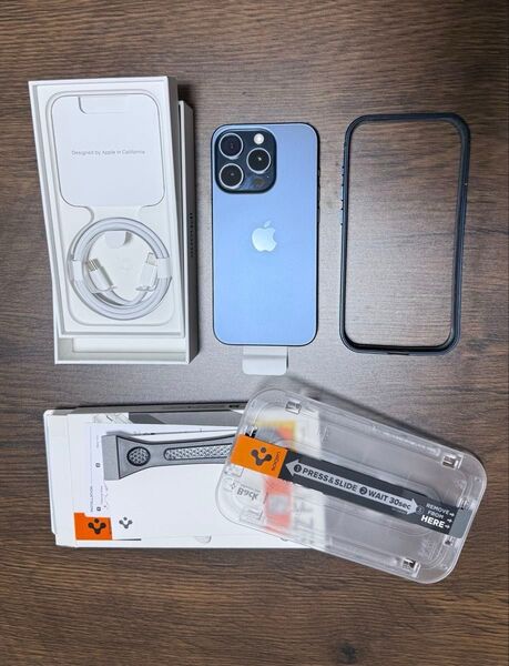 Apple iPhone15pro 256GB ブルーチタニウム