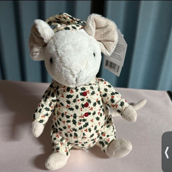 新品タグ付き jellycat ジェリーキャット パジャマ ネズミ ぬいぐるみ