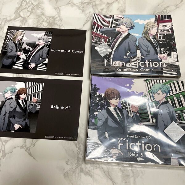 うたプリ デュエットドラマCD 黒崎蘭丸&カミュ 寿嶺二&美風藍 FICTION 缶バッジ無しブロマイド有