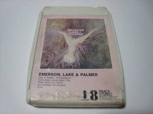 【8トラックテープ】 EMERSON, LAKE & PALMER / EMERSON, LAKE & PALMER UK版 エマーソン・レイク＆パーマー