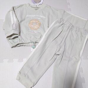 nayunあずコラボ ドーナツスウェットセットアップ 90cm