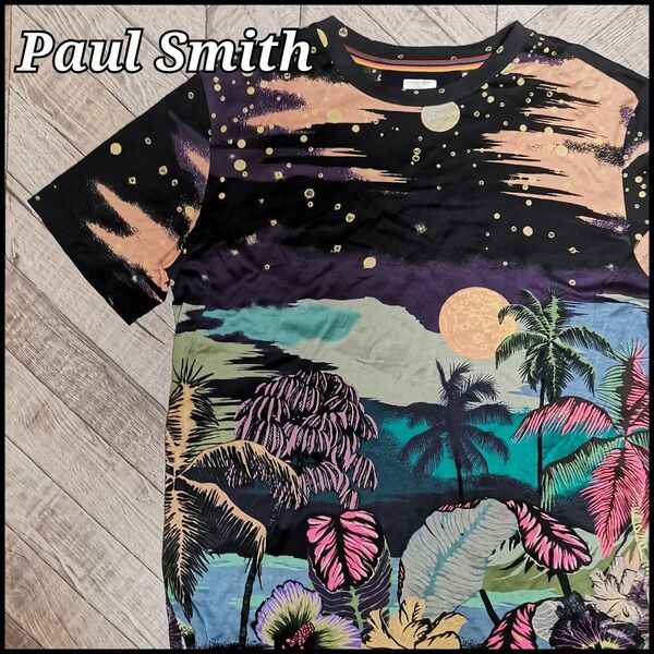 ポールスミス Paul Smith 半袖 Tシャツ ルナハワイアン ハワイ 総柄