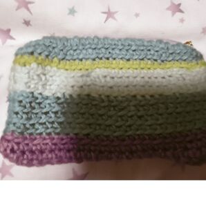 Handmade ニットポーチ