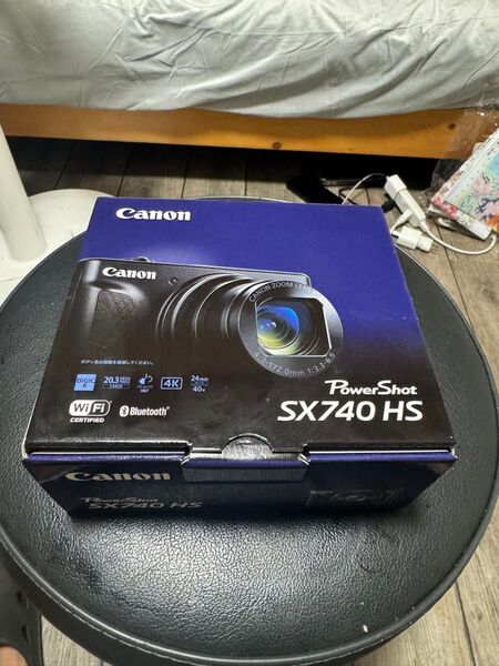 新品未開封品 キヤノン Canon PowerShot SX740 HS シルバー