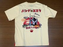 錦 PANDIESTA JAPAN Tシャツ 熊猫大作戦 パンダ/クリームイエローMサイズ]パンディエスタ ジャパン 588207 新品 刺繍 半袖Tシャツ 和柄_画像1