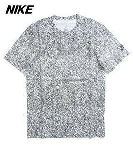 S 新品【NIKE AIR JORDAN 3 ELE S/S TEE 801581-100 ナイキ エア ジョーダン 3 Tシャツ エレファントパターン】