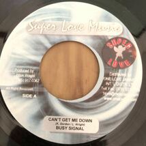 送料無料★レア QQ STUCKIE 同オケ!! CAN'T GET ME DOWN / BUSY SIGNAL★レゲエレコード大量出品中_画像1