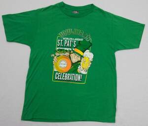 【USA製・激レア】SNEAKERS L42-44　Tシャツ アメリカ直輸入 1986年製 ヴィンテージ 80年代 スニーカーズ ST.PAT'S CELEBRATION #1244-A
