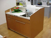 未使用☆展示品 システムキッチン クレディア 1350と2400の2列 アイランドキッチン_画像3