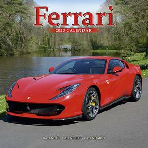 ★新品未開封★　2020年　フェラーリ　カレンダー　Ferrari Calendar 2020ー