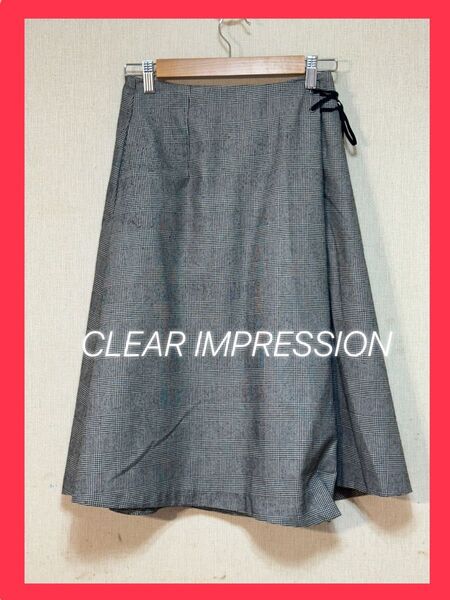 CLEAR IMPRESSION タイトスカート ひざ丈 サイズ1 フォロー割あり