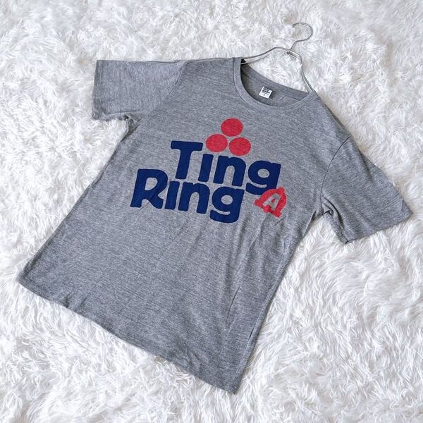 Design Tshirts Store graniph 半袖 Tシャツ グレー 古着 Sサイズ