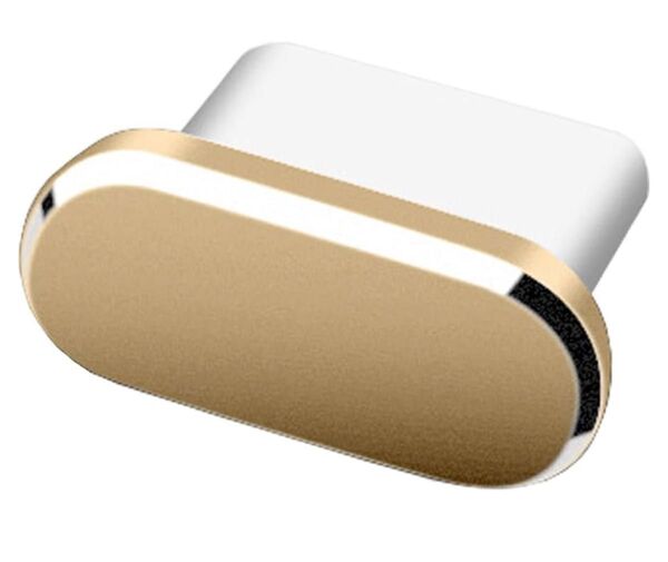 アンドロイド コネクタカバー コネクタキャップ USB-C Type-C用 イエロー