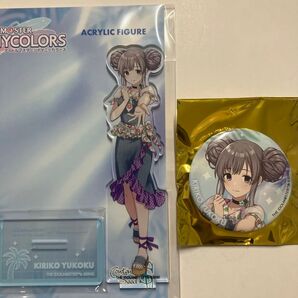 アイドルマスター シャイニーカラーズ アクリルフィギュア 幽谷霧子tropical styleアクリルスタンド缶バッジ